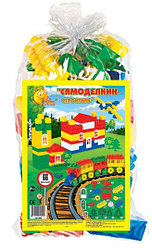 Конструктор Самоделкин строитель (66 элементов) малый