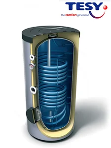 Бойлер косвенного нагрева Tesy 200 л ( 2 теплообменника) (Теси)