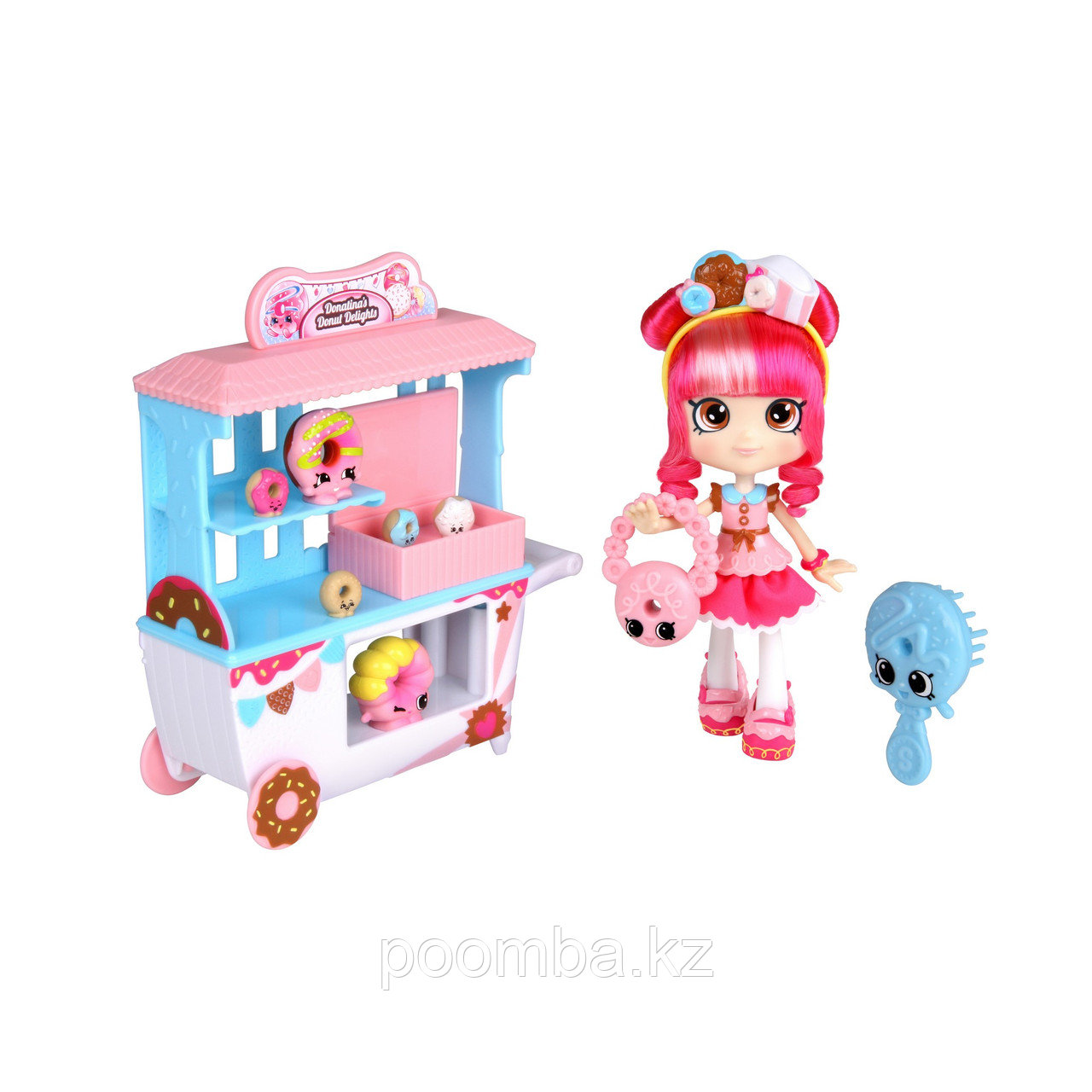 Игровой набор "Шопкинс" Shoppies - Пончиковая лавка Донатины с куклой и аксессуарами