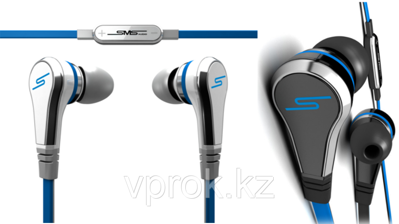 Наушники "Headphones with microphone  for iPad / MP3 / iPone SMSaudio®,Ø15mm, 113dB/mW,17-21,000Hz,Color"