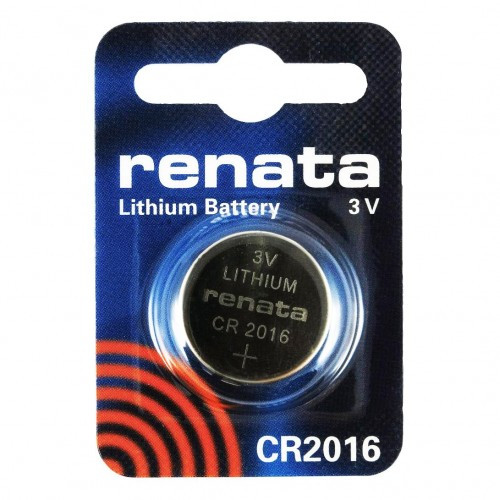 Батарейка Renata CR2016-1BL, 3V