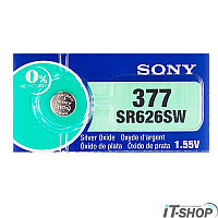 Батарейка Sony SR626SWN-PB 377 1,55V SR66