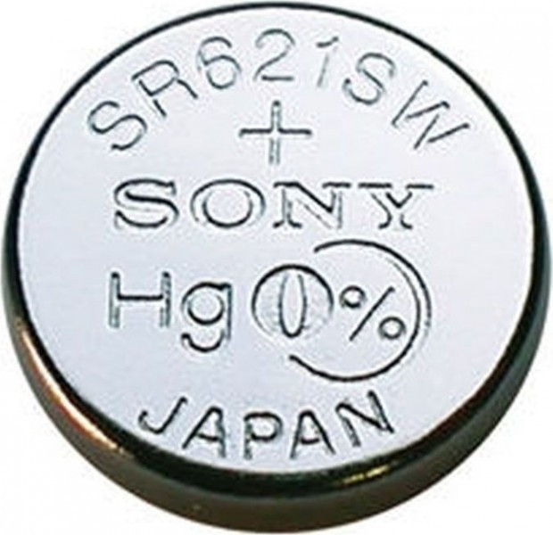 Батарейка Sony SR621SWN-PB, 364, SR60, 1.55V - фото 1 - id-p39071768
