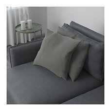4-местный диван-кровать ВАЛЛЕНТУНА темно-серый ИКЕА, IKEA, фото 3