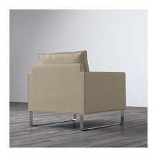 Кресло МЕЛБИ бежевый ИКЕА, IKEA , фото 3