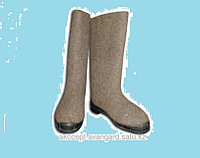 Валенки рабочие обрезиненные ( на резиновой подошве)