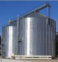 Силосы на плоском основании