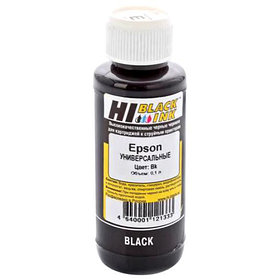 Чернила EPSON универсальные "Hi-black", черный, 100 мл, совместимые