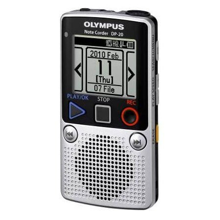 Диктофон Olimpus DP-20  69 часов записи