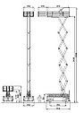 Аренда Ножничного подъёмника самоходного 22 метров Lift Lux 205-25, фото 8