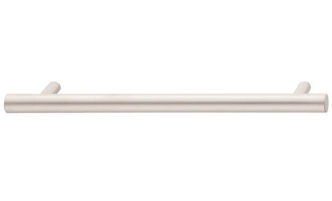 Мебельная ручка, сталь цвет никель мат 232x35mm - фото 1 - id-p4685733