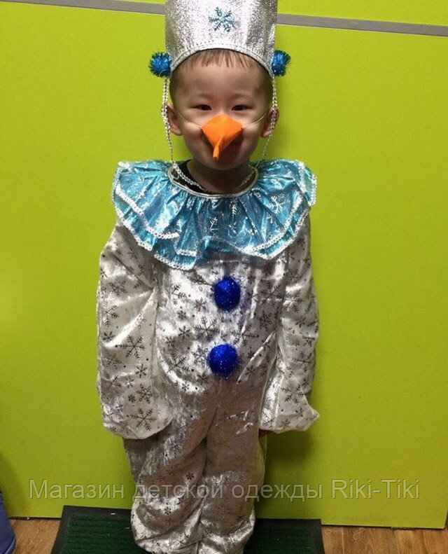 Новогодний костюм Снеговика