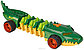 Машинка "Хот Вилс" - Аллигатор, зеленая (свет, звук), 32 см, фото 3