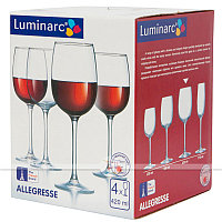 Набор Luminarc Allegresse из 4 бокалов 420 мл (J8166/4)