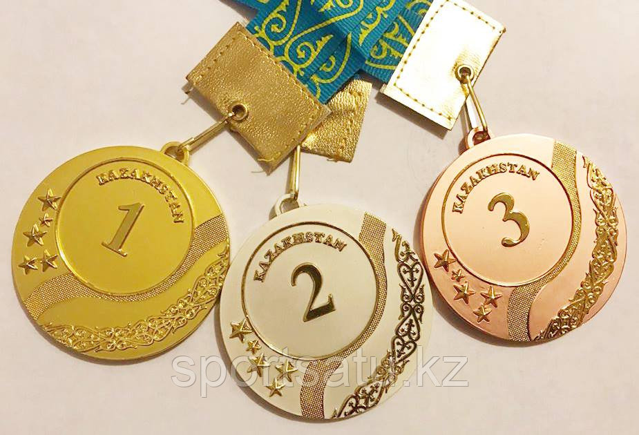 Спортивные медали (медаль) с надписью Kazakhstan - фото 2 - id-p39452177