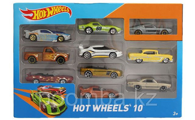 Машинки Hot Wheels"Подарочный набор из 10"