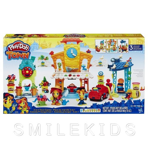 Набор Play-Doh Город главная улица B5868 + фигурки B5960