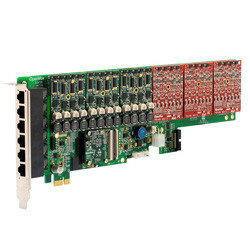 Openvox AE2410E аналогтық телефон тақтасы 24 FXO/FXS дейін