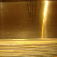 Плита бронзовая от 10 до 50 мм БрНБТ, БрБНТ1, БрХ1 по ГОСТ 18175-78