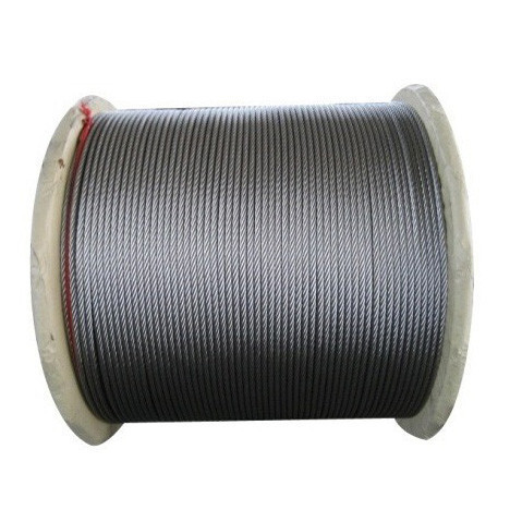 Канат стальной 1,4 мм ГОСТ 3062-80 3063-80 черный и оцинкованный - фото 1 - id-p39548744