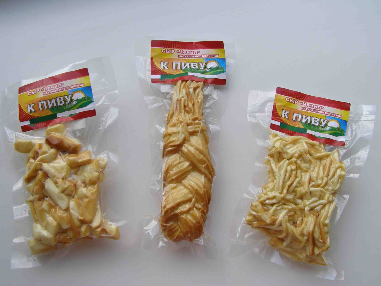 Белково-жировой продукт 100г ТМ Сырный полуостров Косичка копченый купить в Симф