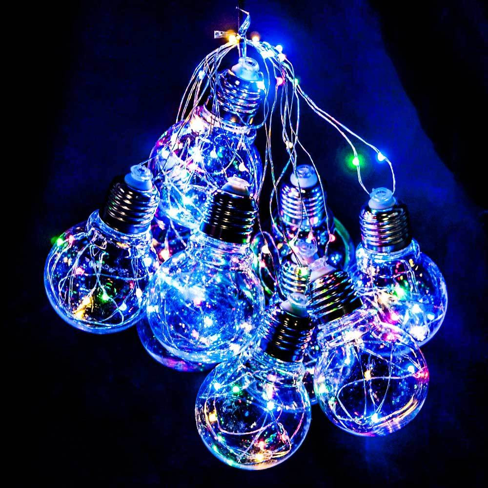 Светодиодные мигающие гирлянды "Лампочки" 10 LED А-0303: продажа, цена ...
