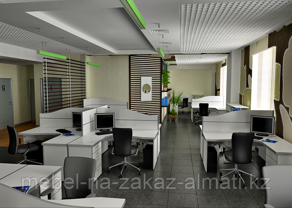 Мебель во офис по индивидуальному проекту на заказ в Алматы - фото 5 - id-p943782