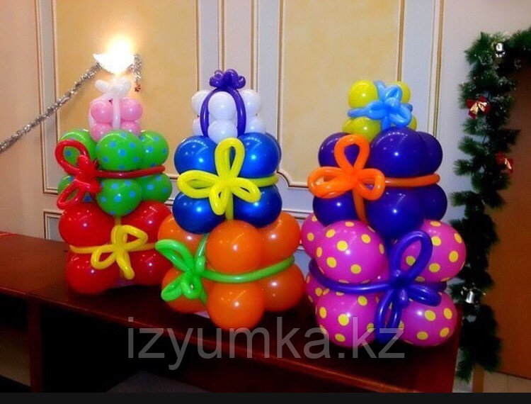 Подарок из шаров в Павлодаре