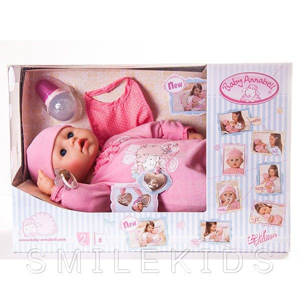 Кукла с мимикой Baby Annabell, 46 см