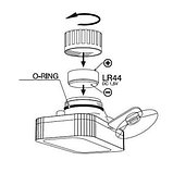 Термометр для ванны аквариума и холодильных витрин, фото 5