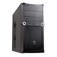 Корпус для компьютера "Кейс COUGAR MG100: Motherboard support:Full ATX/Micro ATX/Flex ATX,2 x USB+Audio,Black"