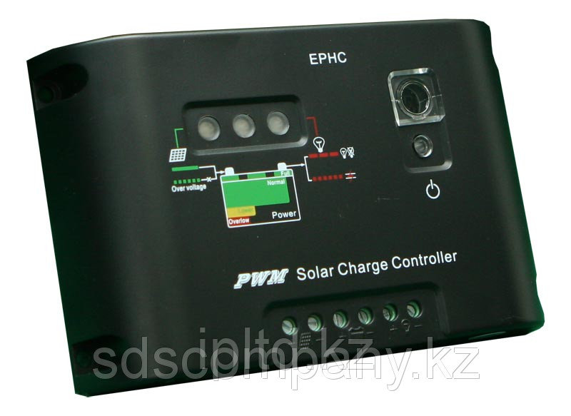 Контроллер заряда EPHC10-EC PWM 10 А, 12/24 - фото 2 - id-p2437262