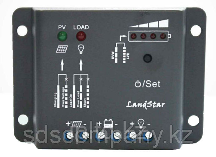 Контроллер заряда LandStar PWM 5 А, 12 В - фото 1 - id-p2437303
