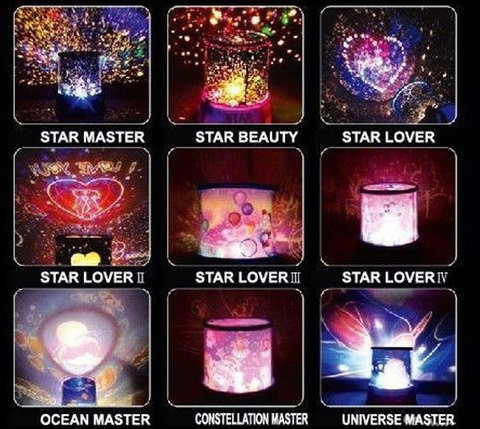 Ночник-проектор STAR MASTER [9 разных проекций] - фото 4 - id-p39628125