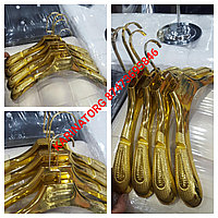 Плечики для одежды 39 см, золотые