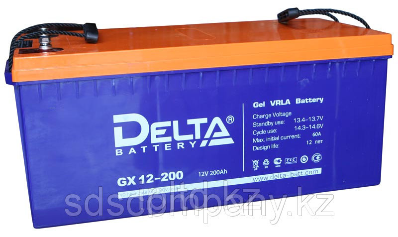 Гелевая аккумуляторная батарея GX12-200, 200 Ач, GEL - фото 2 - id-p2438933