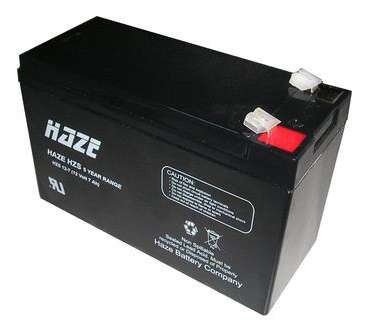 Аккумулятор HZS12-7,5 7.5 Ач, 12В, AGM