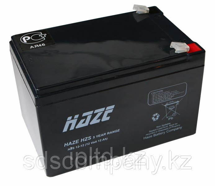 Аккумулятор HZS12-12 12 Ач, 12В, AGM