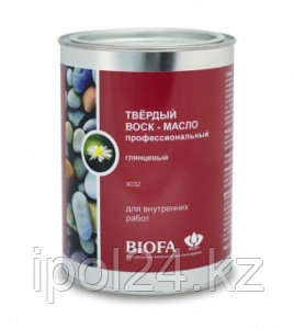 Масло-воск для пробки BIOFA 9032 шелковисто-матовый 1л