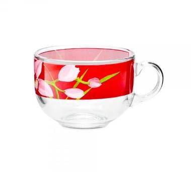 Бульонница Luminarc Jumbo Red Orchis J8766