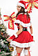Бархатный Мисс Санта-костюм, фото 3