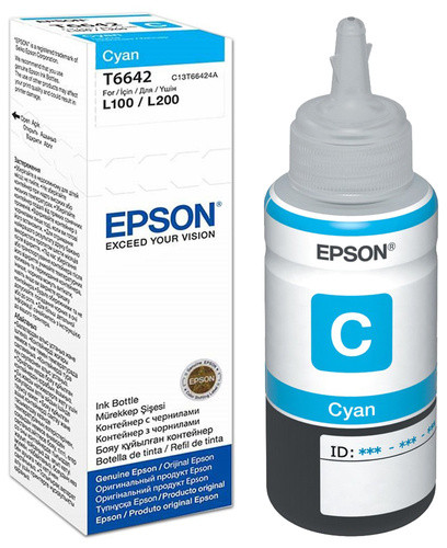 Чернила Epson C13T66424A L100/110/120/1300