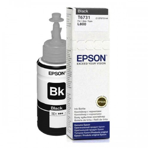 Чернила Epson C13T67314A L800/1800/810/850 черный