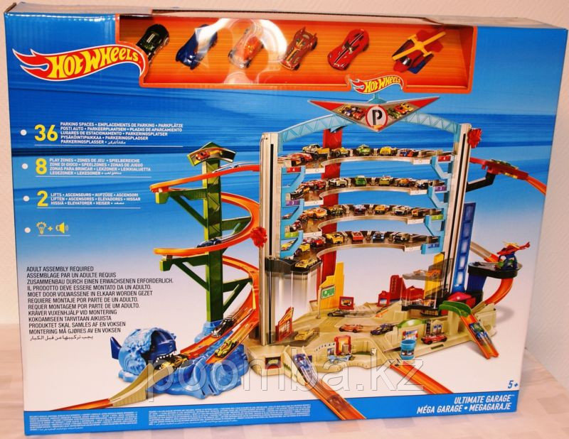 Трек Hot Wheels Легендарный гараж