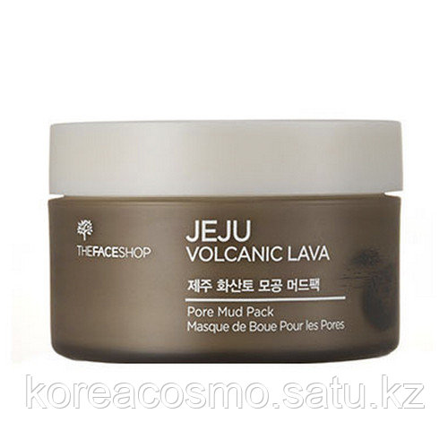 Регулярная маска The Face Shop Jeju Volcanic Lava Pore Mud Pack