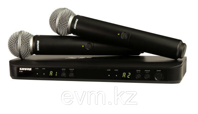 Микрофон Shure BLX288E/SM58 - фото 1 - id-p39775763