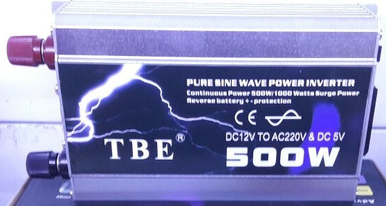 Инвертор TBE 500W (чистый синус)