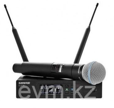 Микрофон радио Shure QLXD24E/B58-K51 - фото 1 - id-p39775982
