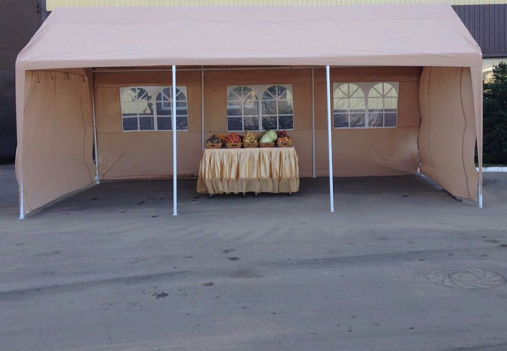 Тент-шатер 3х6 в Алматы - торговые палатки, тенты и комплектующие в ...