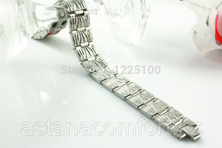 Мужской подарок - турмалиновый браслет "Квадро" - фото 4 - id-p39780036